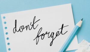 Notebook Paper Reminder Note Concept
