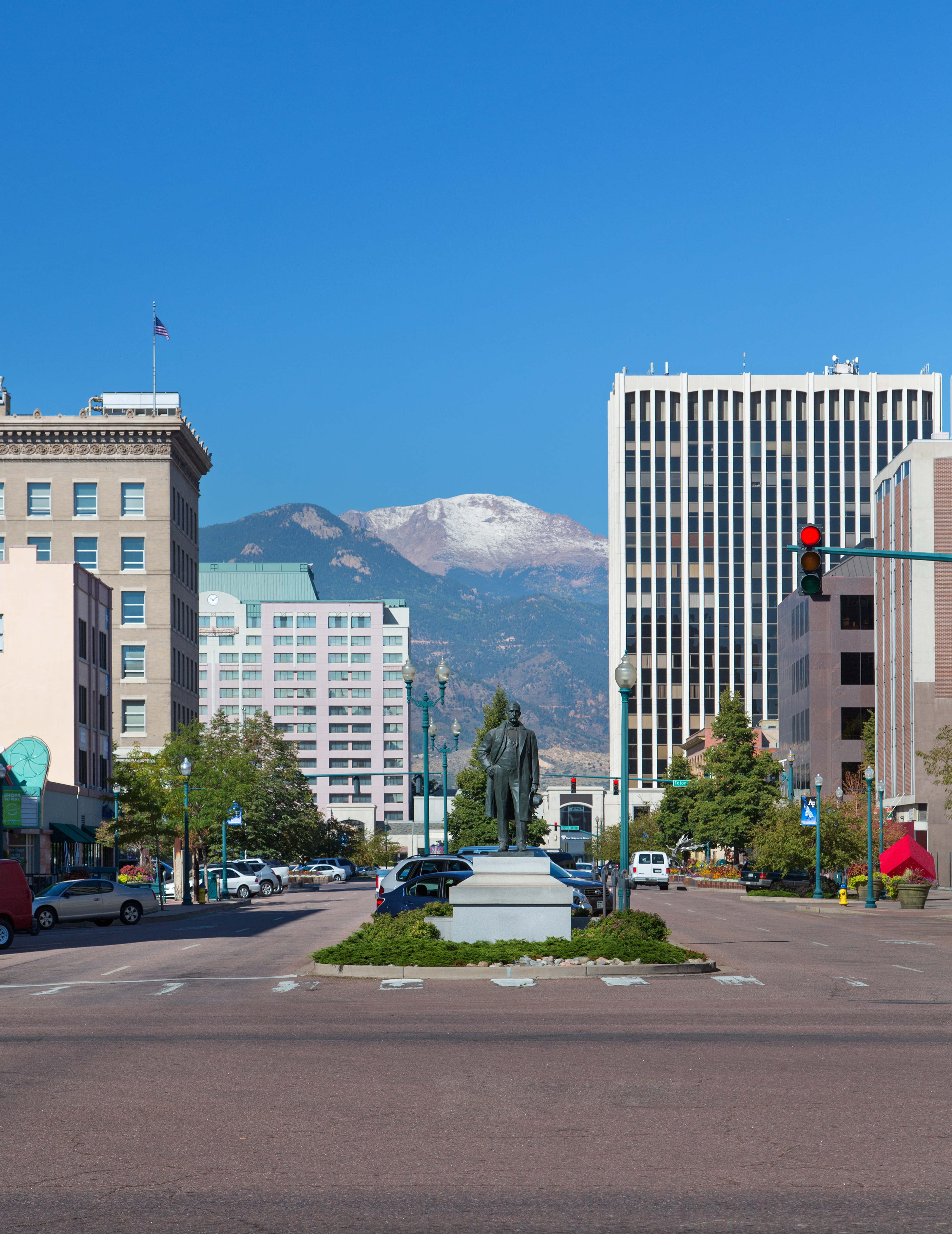 Downtown Colorado Springs Commercial Buildings Image